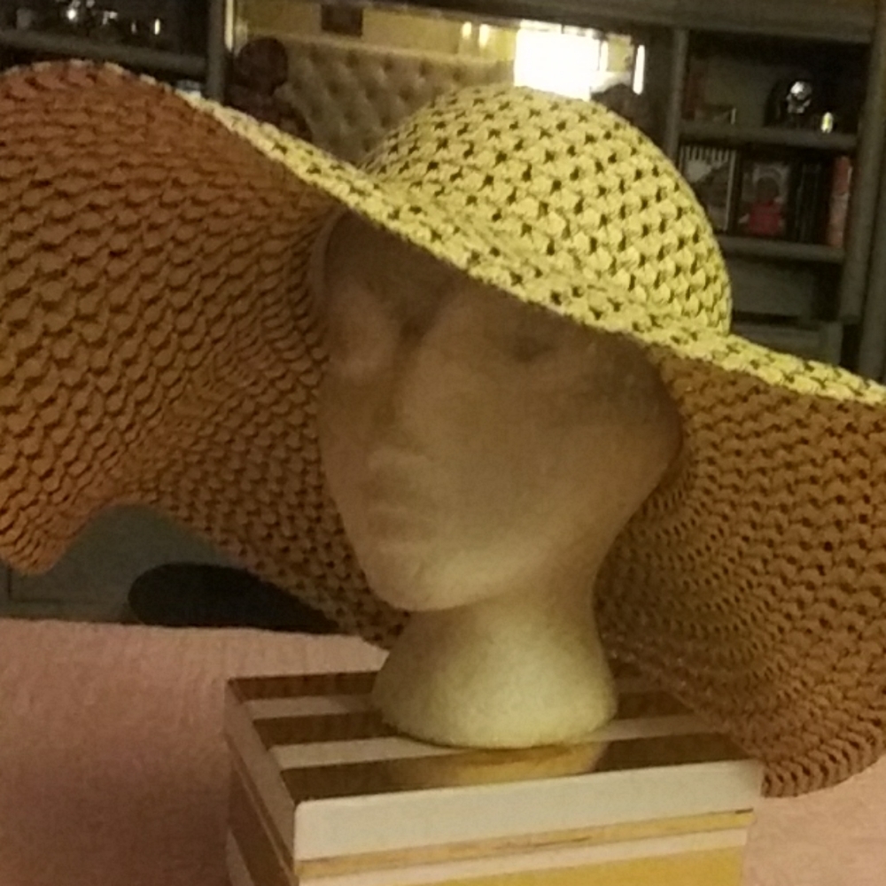 Oversized Weaved Sun Hat